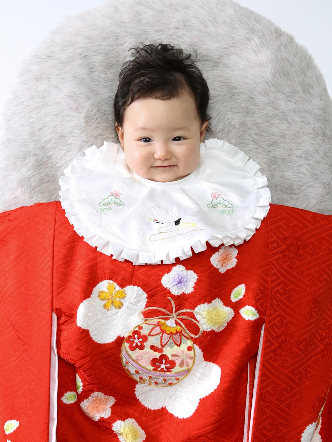 福井越前市のアオバフォトのスタジオで撮った赤ちゃんの写真