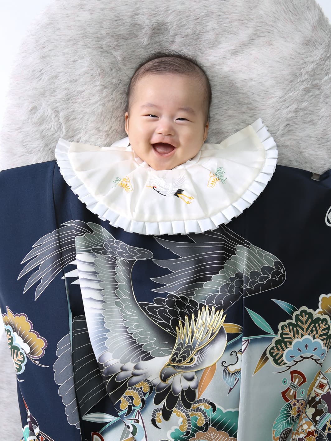 福井越前市のアオバフォトのスタジオで撮った赤ちゃんの写真