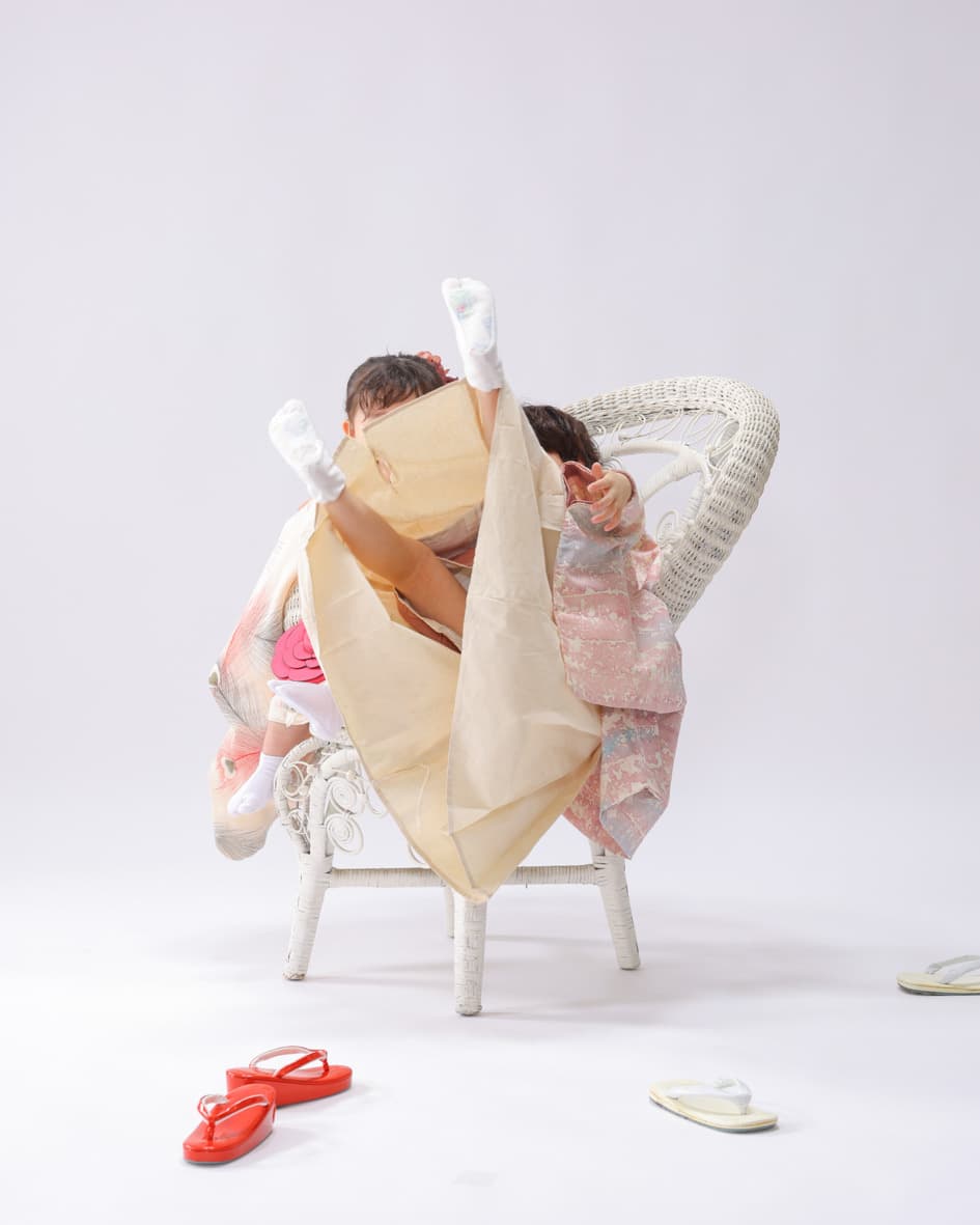 福井越前市のアオバフォトのスタジオで撮った七五三の写真