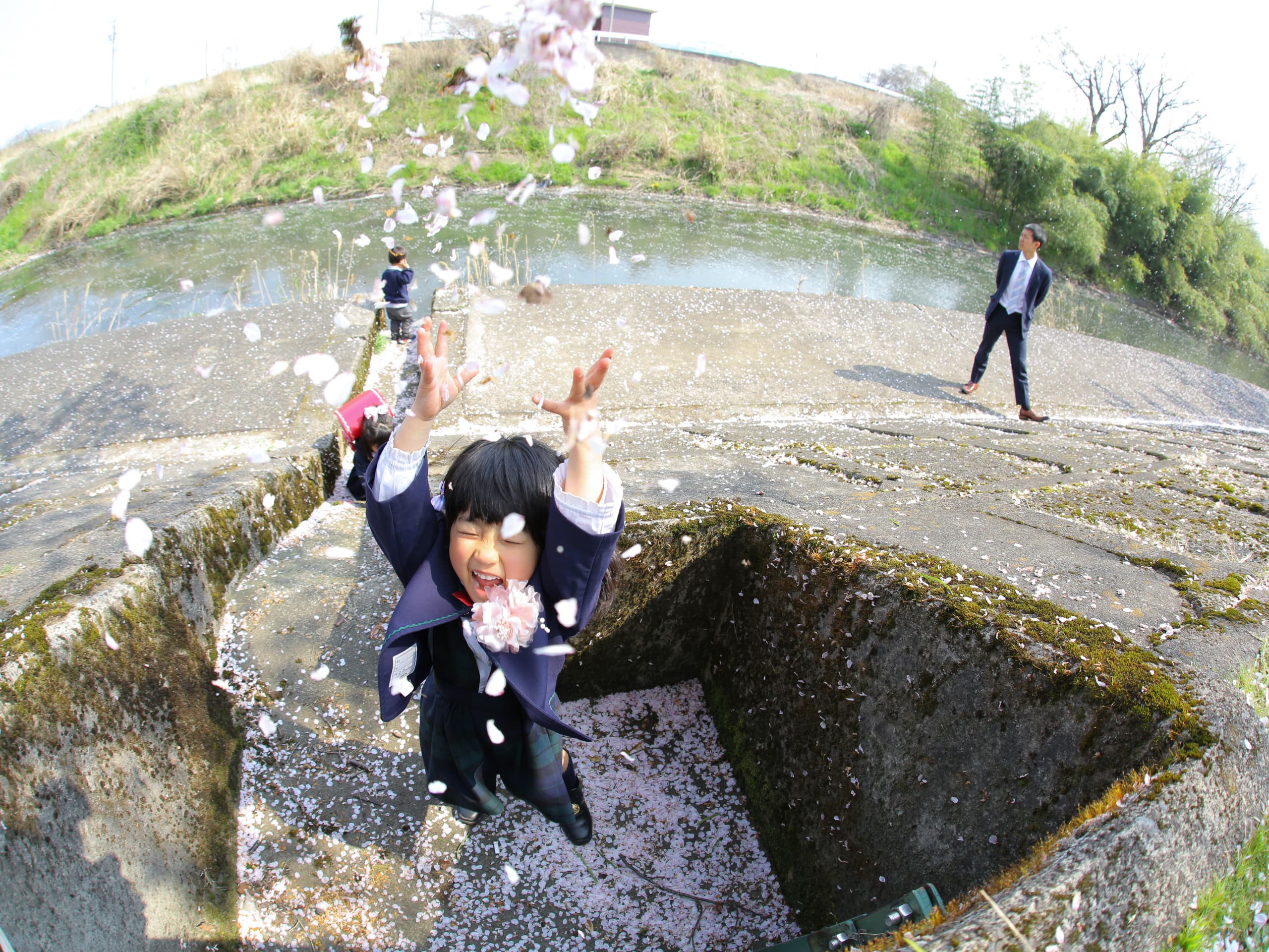 福井アオバフォトのカメラマンが鯖江市で撮った入学の写真