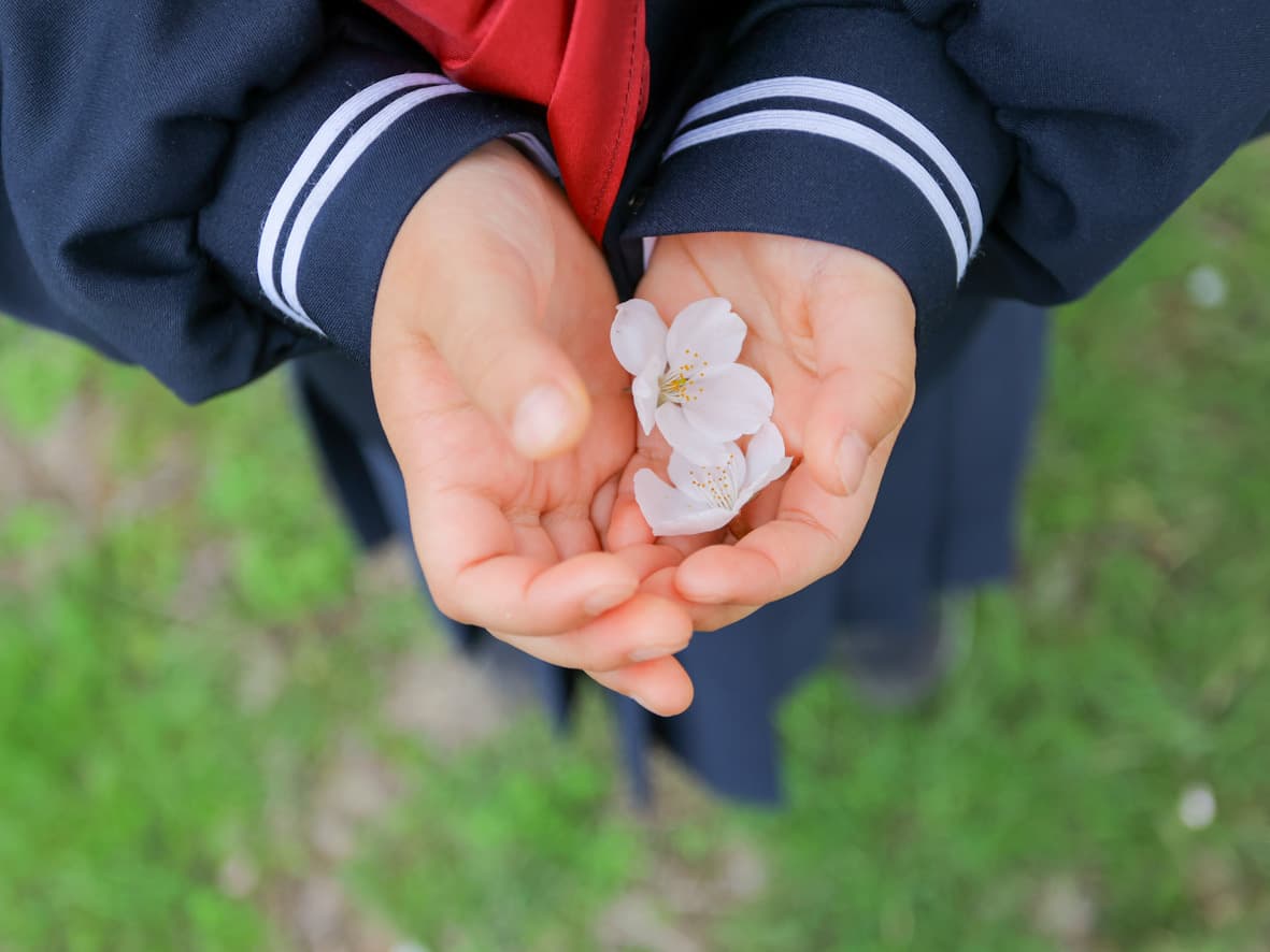 福井アオバフォトのカメラマンが鯖江市で撮った入学の写真