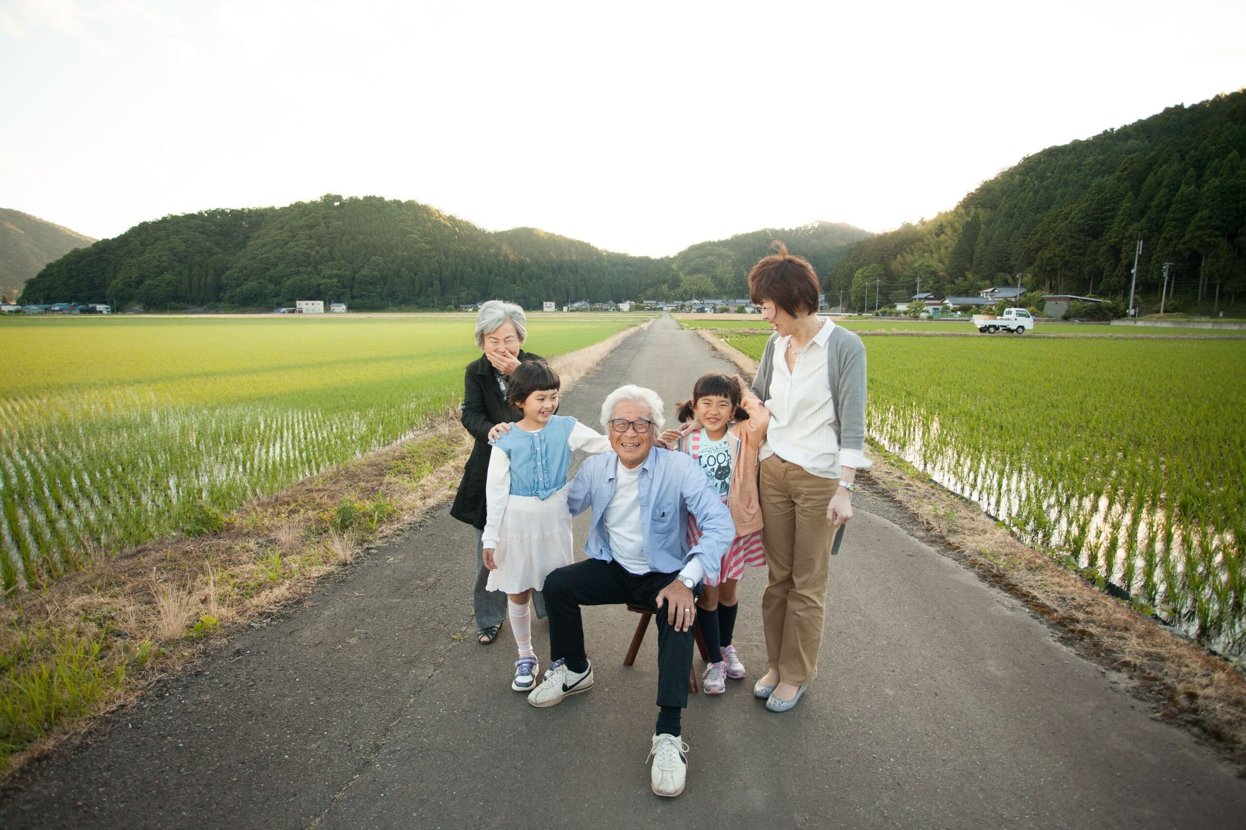 福井アオバフォトのカメラマンが撮った家族写真