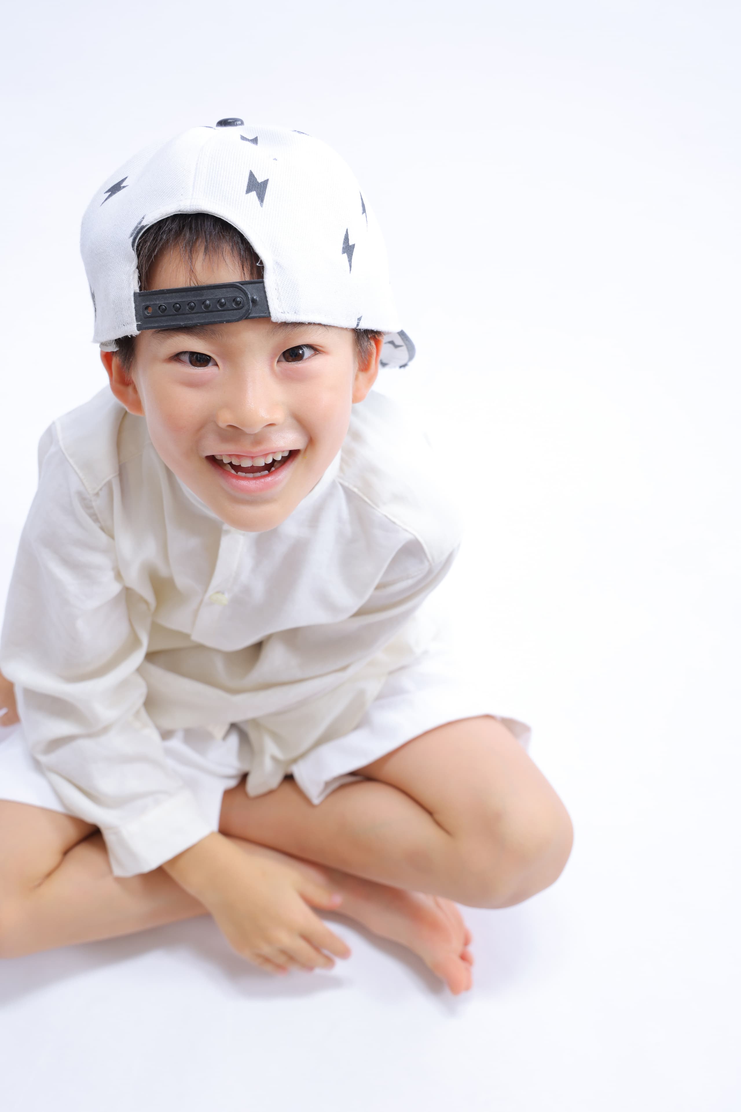 福井越前市のアオバフォトのスタジオで撮った子供の写真